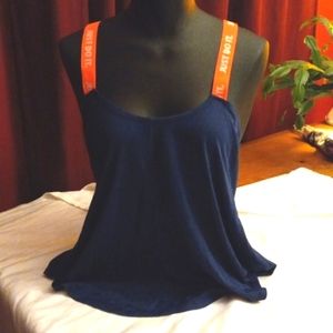 Nike Sports AthleticTank, Dry-Fit, Just Do It. Size: XL Color: Blue